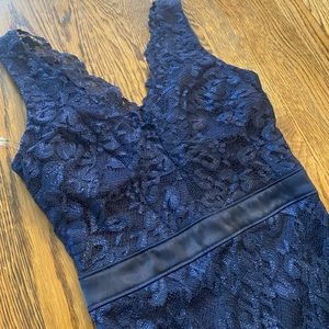 Gorgeous blue lace dress